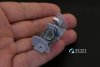 Quinta Studio QD48023 La-9 3D-Printed & coloured Interior on decal paper (for ARK kit) 1/48